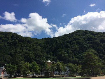 富山　青空