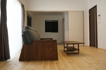 木製ソファ