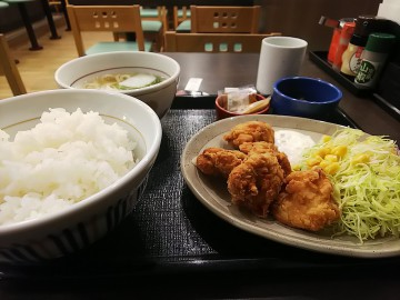 唐揚げ定食