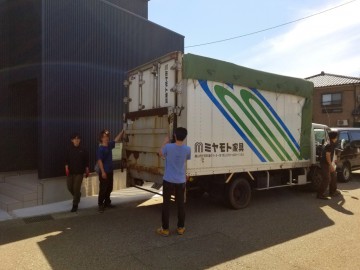 家具　富山　配送