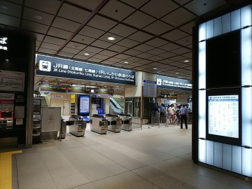 深夜の金沢駅