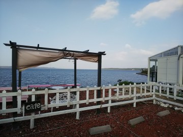 海沿いバーベキュウ