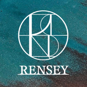 RENSEY_ロゴ文字組み合わせ透器背景