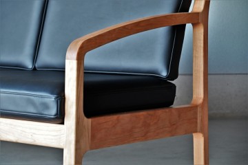 富山　無垢材　ダイニングテーブル　家具