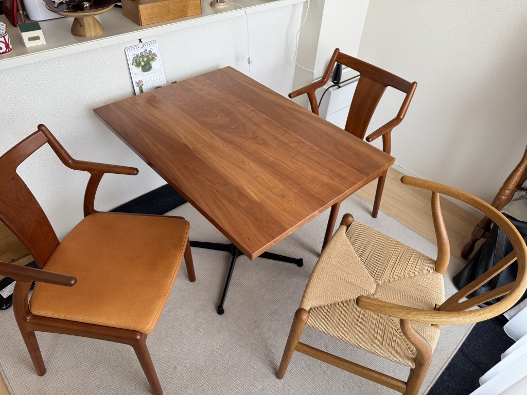 飛騨　家具　おしゃれ　テーブルチェア