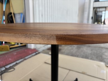 富山　家具　おしゃれ　テーブル　磨き直し