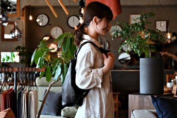家具　おしゃれ　雑貨　本革リュック　バッグ　トートバッグ　革素材　ミヤモト家具