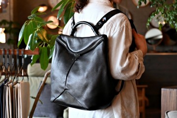 家具　おしゃれ　雑貨　本革リュック　バッグ　トートバッグ　革素材　ミヤモト家具
