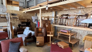 富山　おしゃれ　家具　ミヤモト家具　無垢材