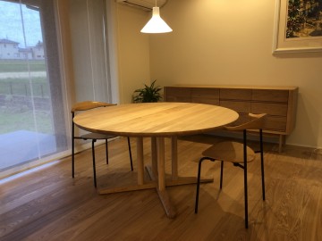 家具　岐阜　円卓　オシャレ