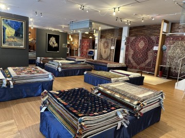 富山　家具　おしゃれ　無垢材　ギャッベ　絨毯展　ペルシャ絨毯　