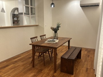 レンタル家具　おしゃれ　富山　無垢材　ミヤモト家具　完成見学会