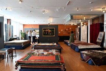富山　家具　おしゃれ　無垢材　ギャッベ　絨毯展　ペルシャ絨毯　