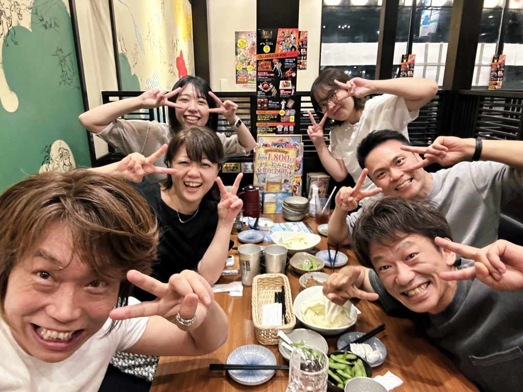 ミヤモト家具の懇親会。