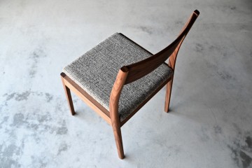 【チェア】RDC-04 アームレス Walnut (7)