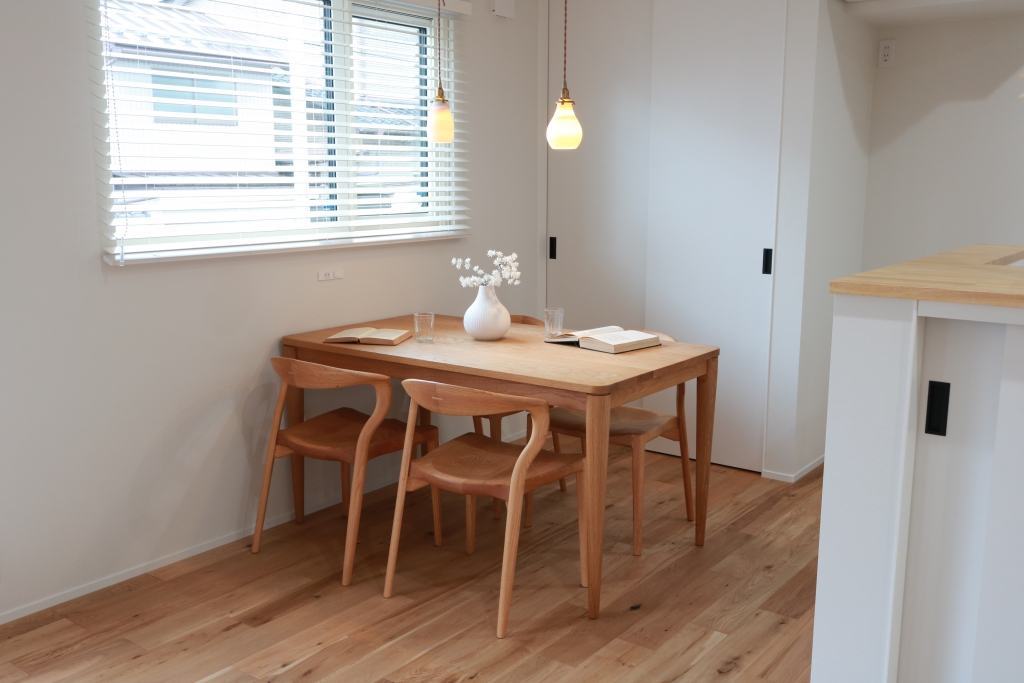 レンタル家具 おしゃれ 富山 無垢材 ミヤモト家具 完成見学会