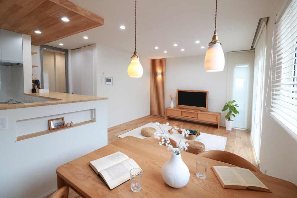 レンタル家具 おしゃれ 富山 無垢材 ミヤモト家具 完成見学会