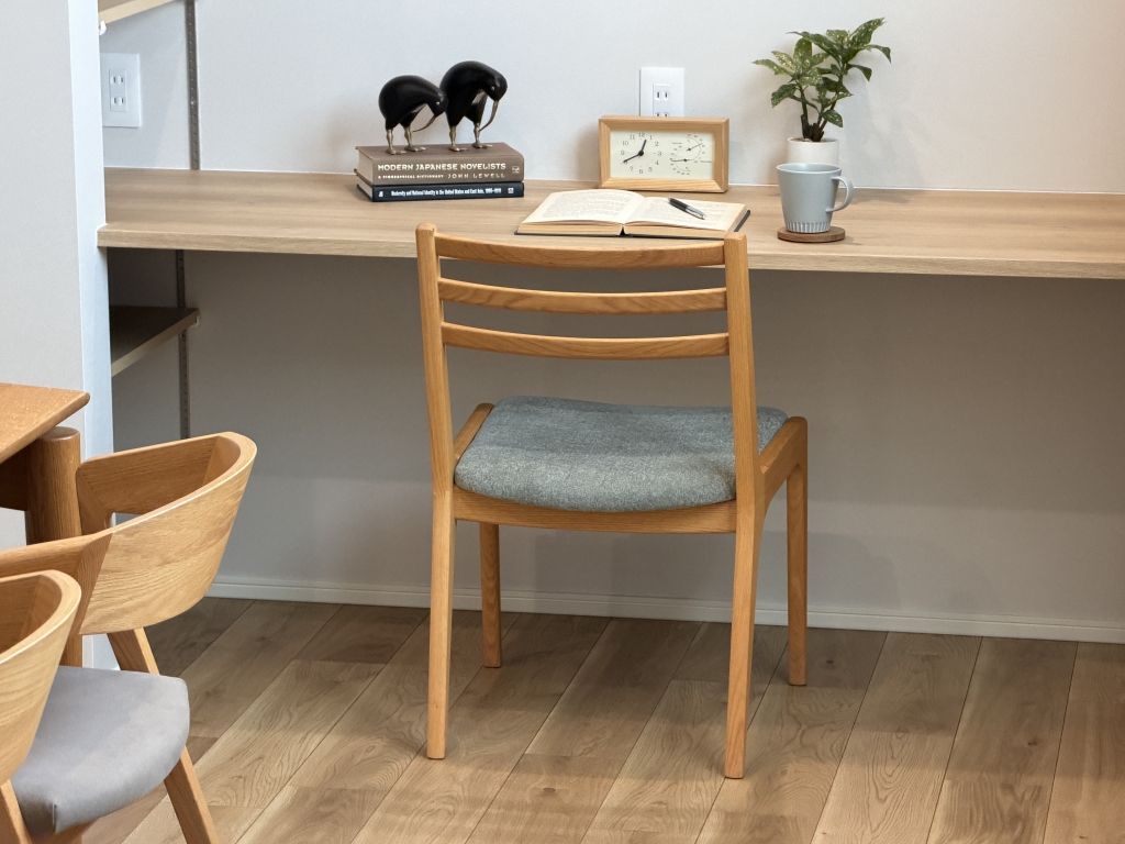 レンタル家具 おしゃれ 富山 無垢材 ミヤモト家具 完成見学会