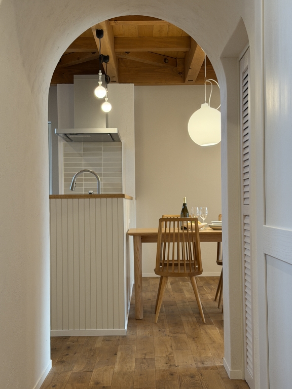 レンタル家具　おしゃれ　富山　無垢材　ミヤモト家具　完成見学会