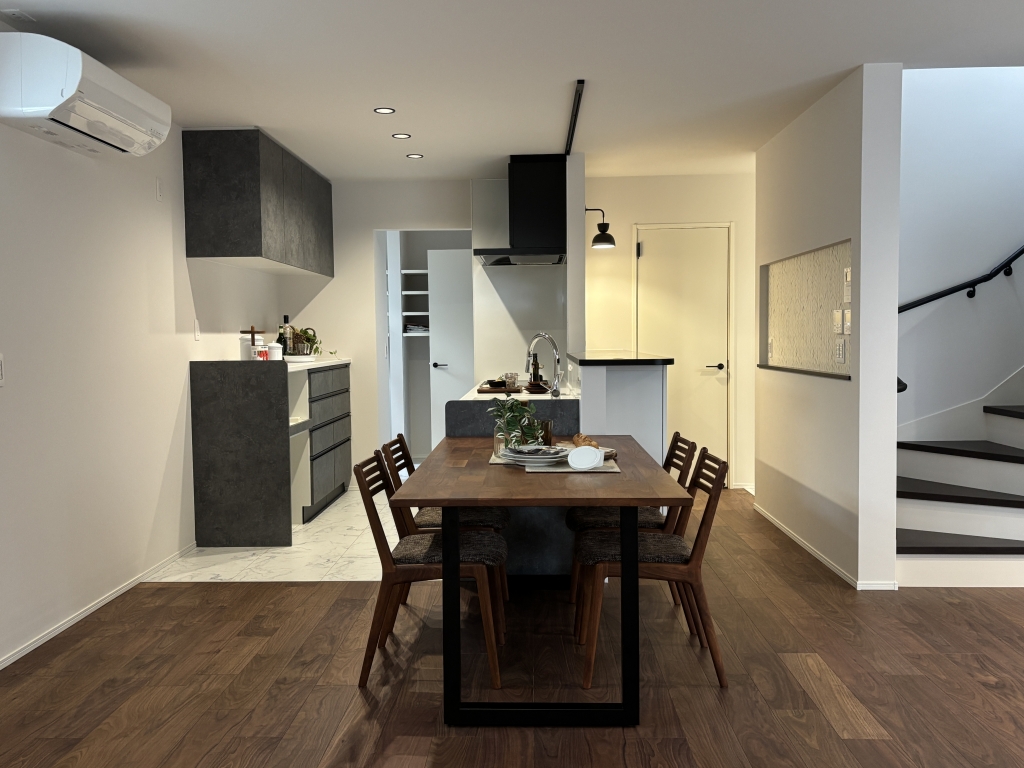 レンタル家具 おしゃれ 富山 無垢材 ミヤモト家具 完成見学会