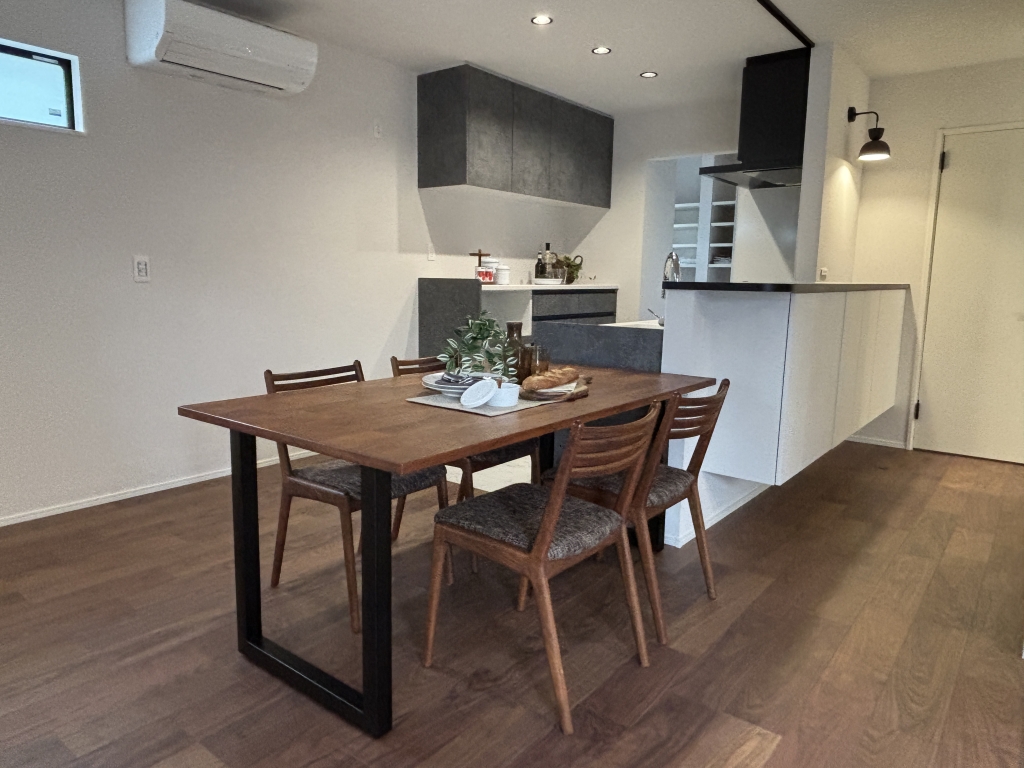 レンタル家具 おしゃれ 富山 無垢材 ミヤモト家具 完成見学会