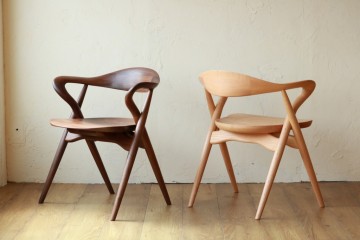 岐阜　チェア　オシャレ　無垢材