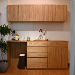 木製の造作キッチンカウンター♪