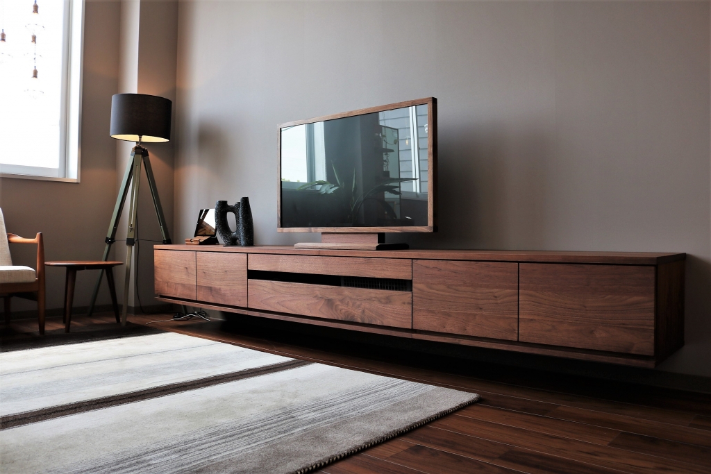 RENSEY LOWVE ミヤモト家具 造作TVボード イベント