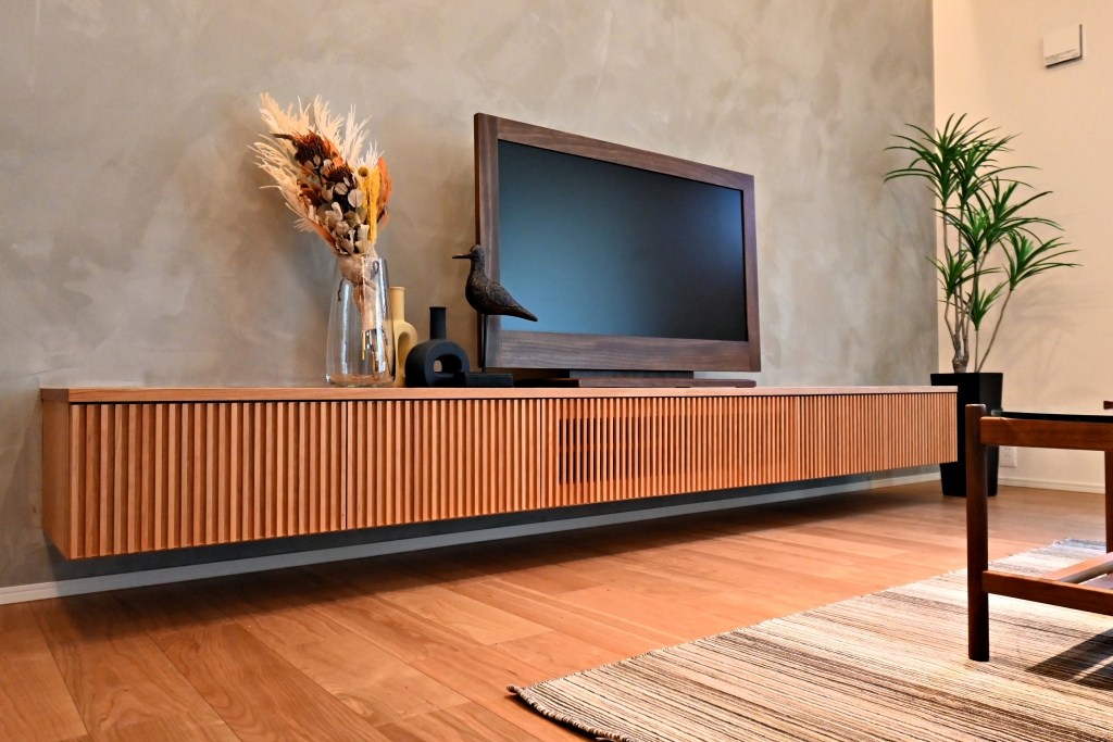 RENSEY LOWVE ミヤモト家具 造作TVボード イベント