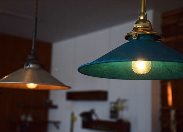 真鍮斑紋型Pendant Light