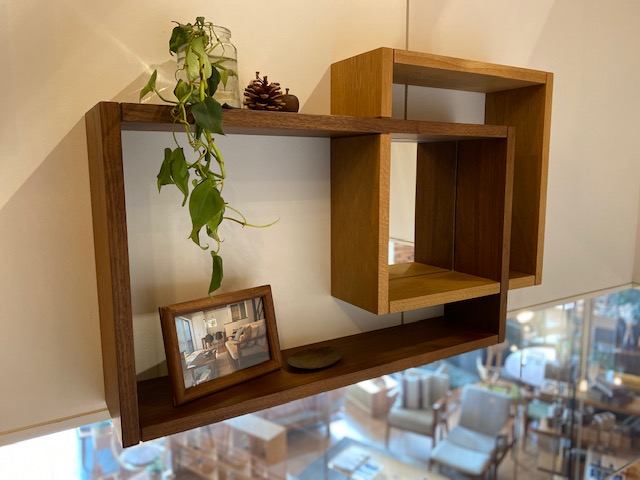 Box Shelf Mirror